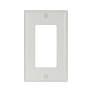 1 GAN Decorator Plastic Wall Plate
