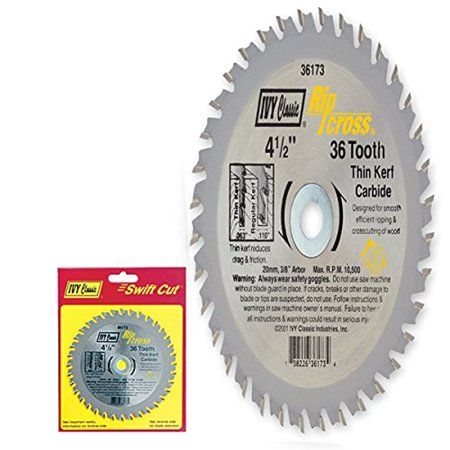 4-1/2" 36t Grinder wood cutting blade