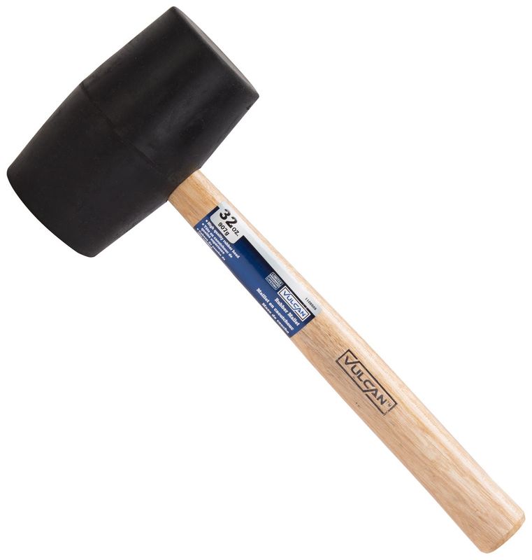 VULCAN 24OZ RUBBER MALLET