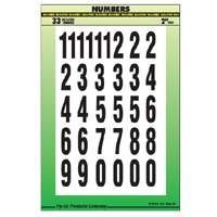 30PK NUMBERS &amp; SIMBOLS SELF ADHESIVE