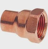 Copper Female Adapter, Size: 1/2"