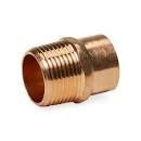 Copper Male adapter, Size: 1/2"