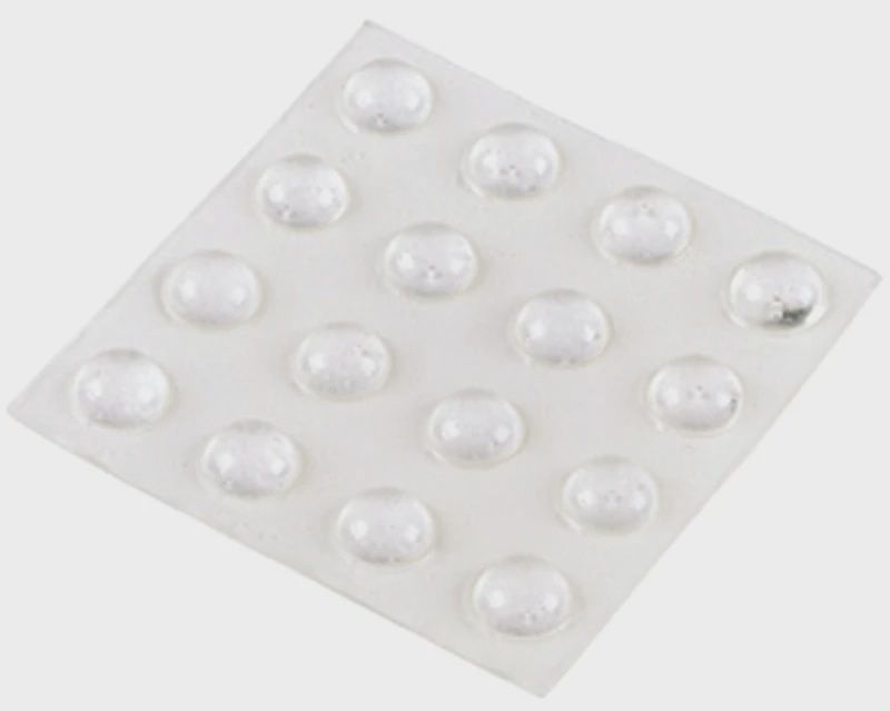 16PK 3/8" SELF ADHESIVE CLEAR BUMPERS