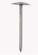 Metal Round Cap Masonry Nails