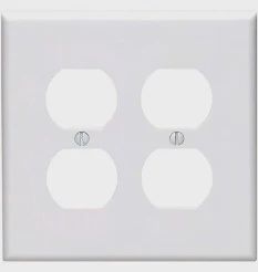10pc Double Switch cover 2139W-Box