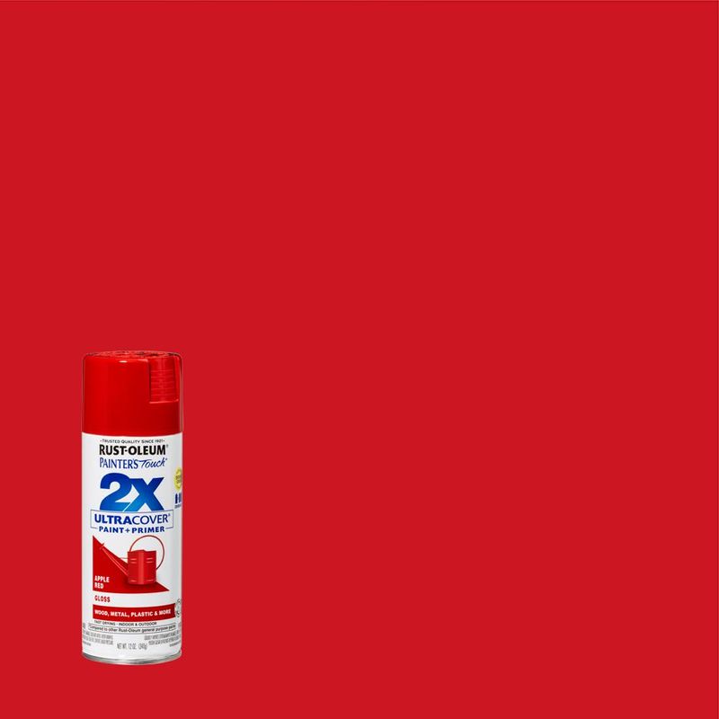 12 Oz. Gloss Apple Red General Purpose Spray Paint