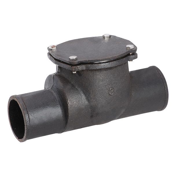 No Hub Cast Iron Backwater check Valve, Size: 4"