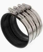 NO HUB HUSKY COUPLING, Size: 2"