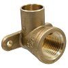 1/2" DROP Ear Elbow Brass
