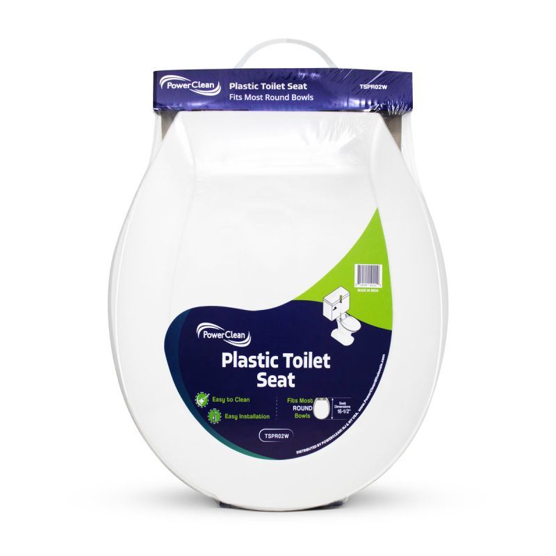 Plastic Toilet Seat #TSPR01W &amp; TSPR02W