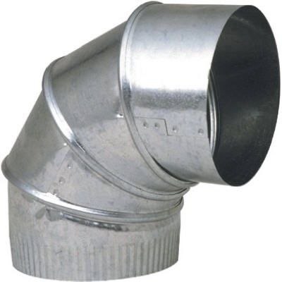 DUCT FITTINGS, Types: 3" Adj 90D Elbow