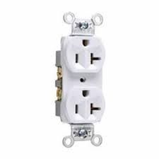CR20W DUPLEX SINGLE OUTLET