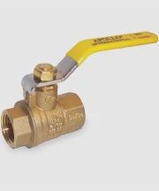 Brass Ball Valve Full Port, Types: 1/2" SW Yellow