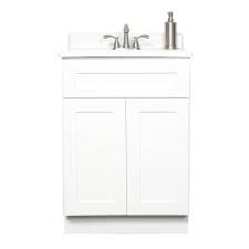 24X19 White Vanity Set ( Single Handle Faucet)
