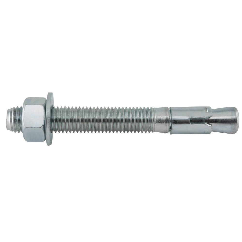 DEWALT 3/4 In. x 6-1/4 In. Power-Stud Carbon Steel Wedge Expansion Anchor - 20 Anchors