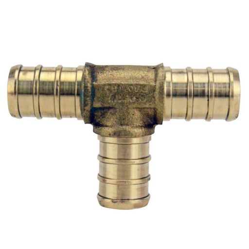Conbraco APXT12 Fitting PEX 0.5 in. Tee Brass