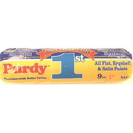 9" Paint Roller Cover, 1" Nap, Polyester