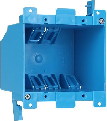 2-Gang Old Work Non-Metallic Outlet Box Carlon