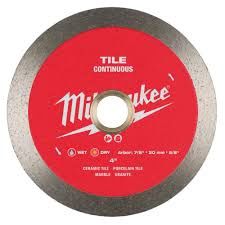 4" MILWAUKEE TILE CUTTING BLADE #49-93-9205