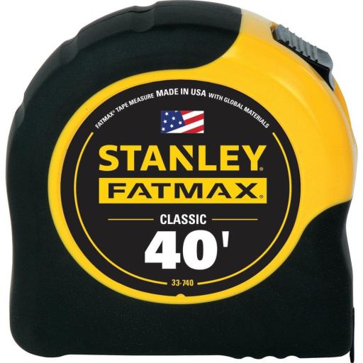 Stanley®  Fatmax® 33-740 Tape Rule W/ Bladearmor® Tape Measure