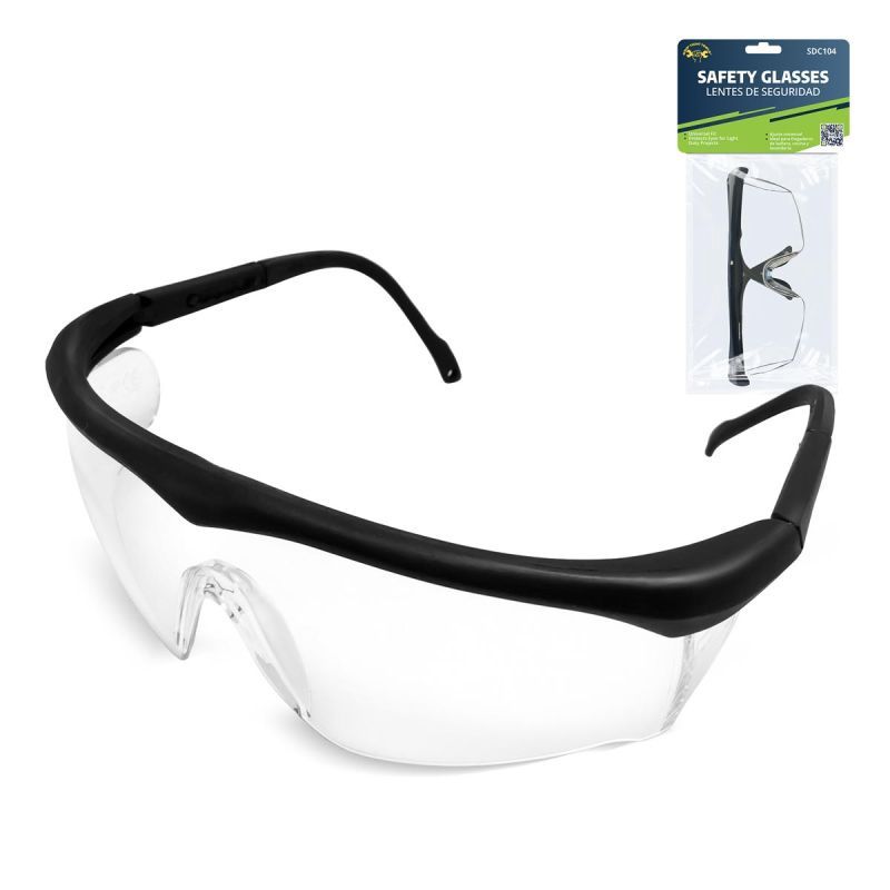Safety Glasses - Clear #SDC104