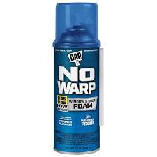 No Warp Window And Door Foam Sealant, 12-oz.