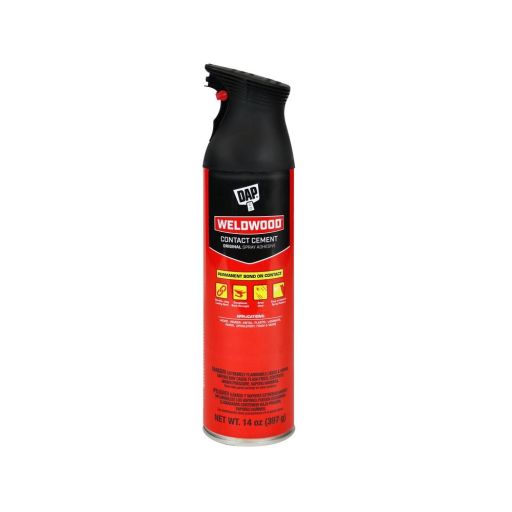 DAP Weldwood High Strength Synthetic Polymer Contact Cement Spray Adhesive 14 Oz