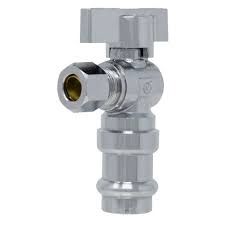 1/2" PRESS FIT X 3/8" SPEEDY VALVE