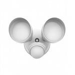 LED OUTDOOR FIXTURE DUAL HEAD W / MOTION SENSOR