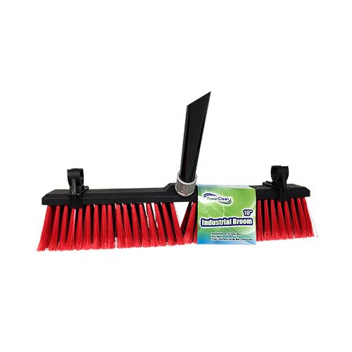 Industrial Push Broom with 5' Handle