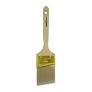 Linzer WC 2140-3 Paint Brush, Natural, Wood Handle, 3 in W, 3-1/4 in L Bristle, Polyester Bristle