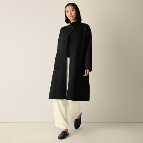 HIGH COLLAR COAT