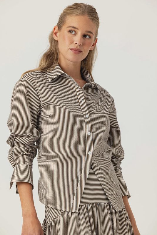 STRIPED ASTER SHIRT