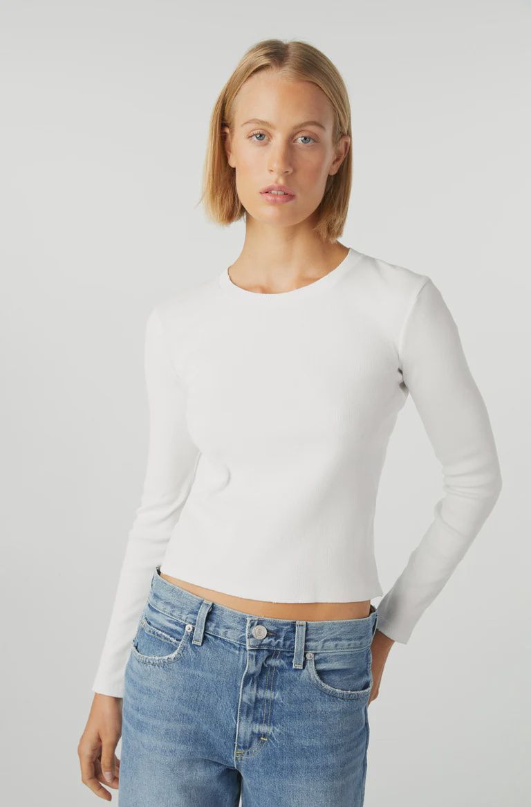 SLIM RIB TEE