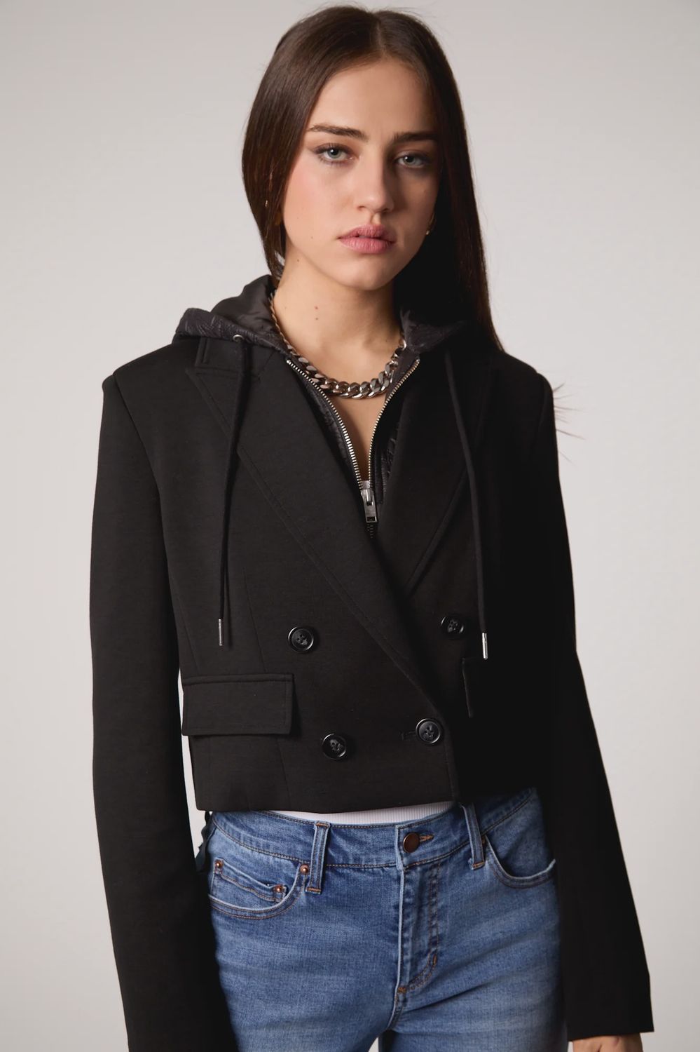 FIRESIDE CROPPED BLAZER