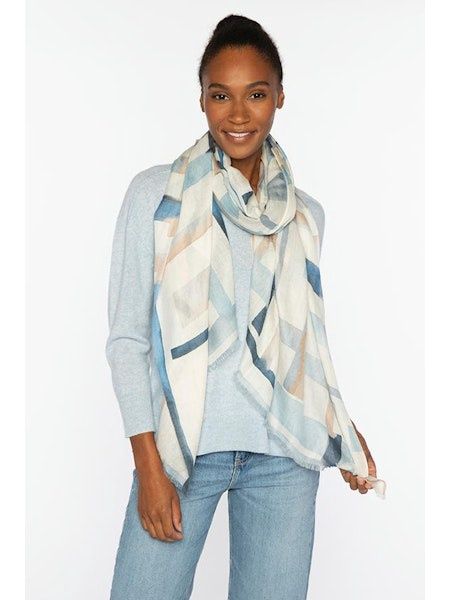 GEO PRINT SCARF