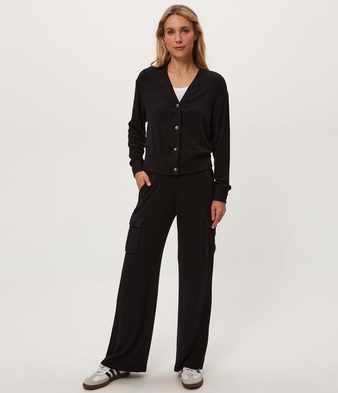 AVERY RIBBED CARGO PANT