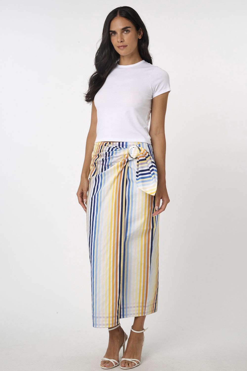 MADISON SARONG MIDI SKIRT