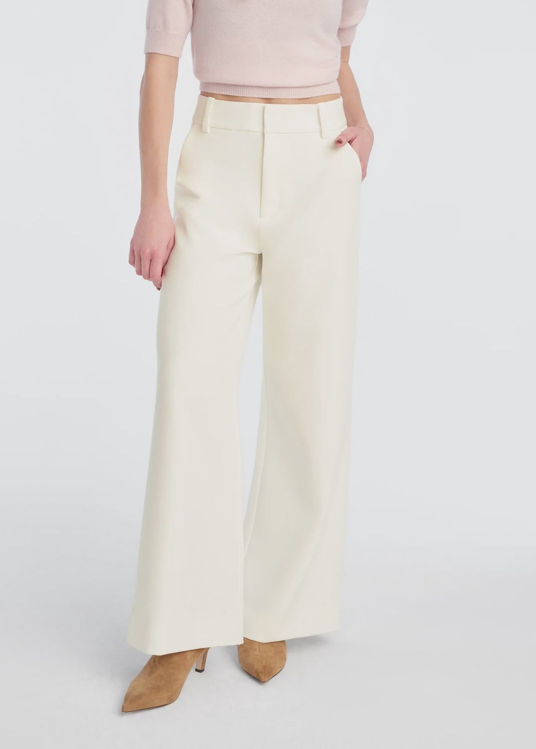 THE PETITE JONES WIDE LEG PANT