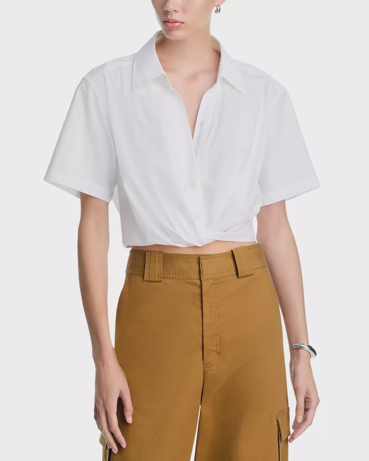 LILY CROPPED SHIRT