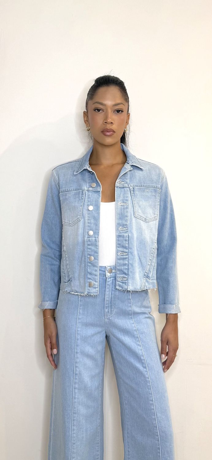 JANELLE SLIM RAW JACKET