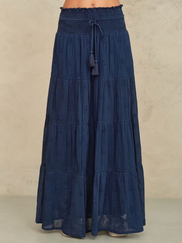 FRANI EMB MAXI SKIRT