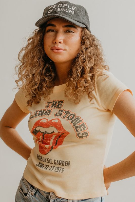ROLLING STONES 1975 BABY TEE