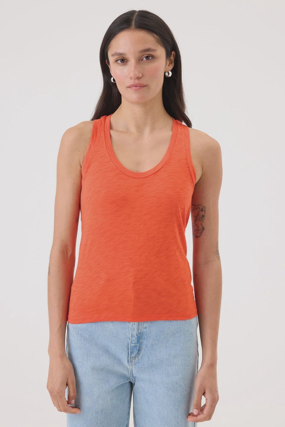 SIGNATURE SLUB RACERBACK TANK