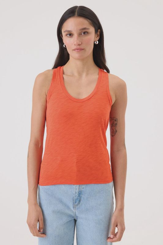 SIGNATURE SLUB RACERBACK TANK