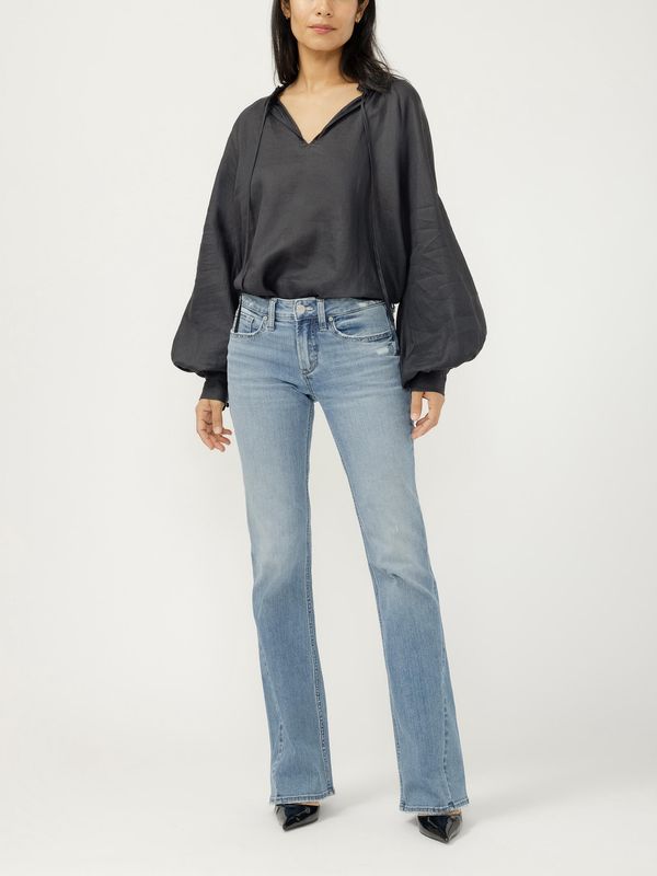 SUKI MID RISE BOOTCUT LUXE STRETCH JEANS