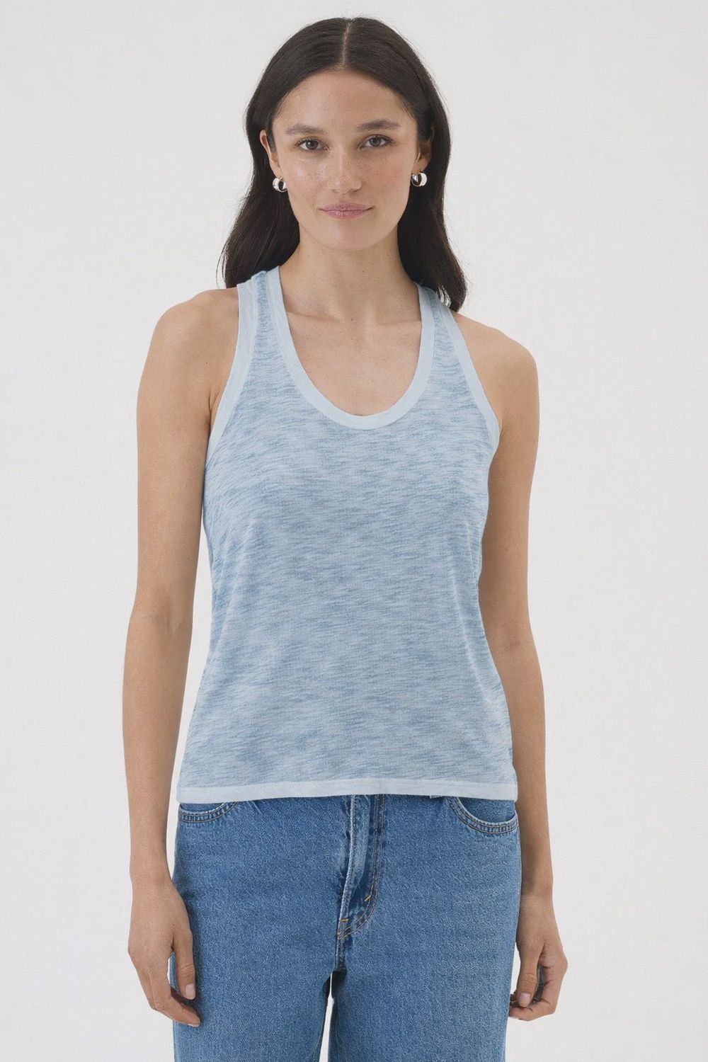 COASTAL SUNWASH RACERBACK TANK