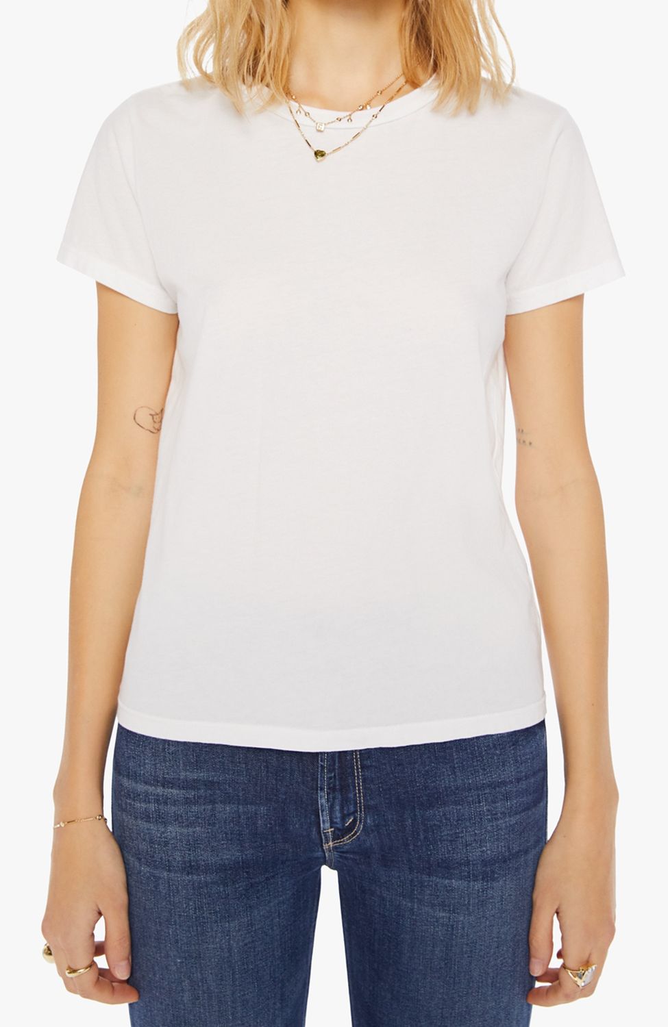 LIL GOODIE GOODIE TEE, Color: BRIGHT WHITE, SIZE: XS