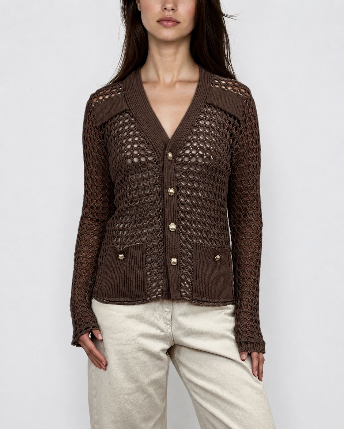 CHANNEL JACKET, Color: CEDAR, SIZE: XS