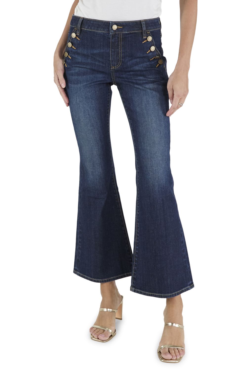 DEMI HELENA, Color: DARK RINSE, SIZE: 23
